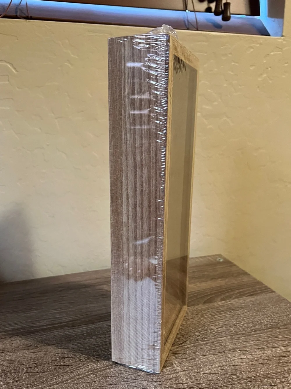 Target Bullseye Wood Display Rectangle Shadow Box NWT